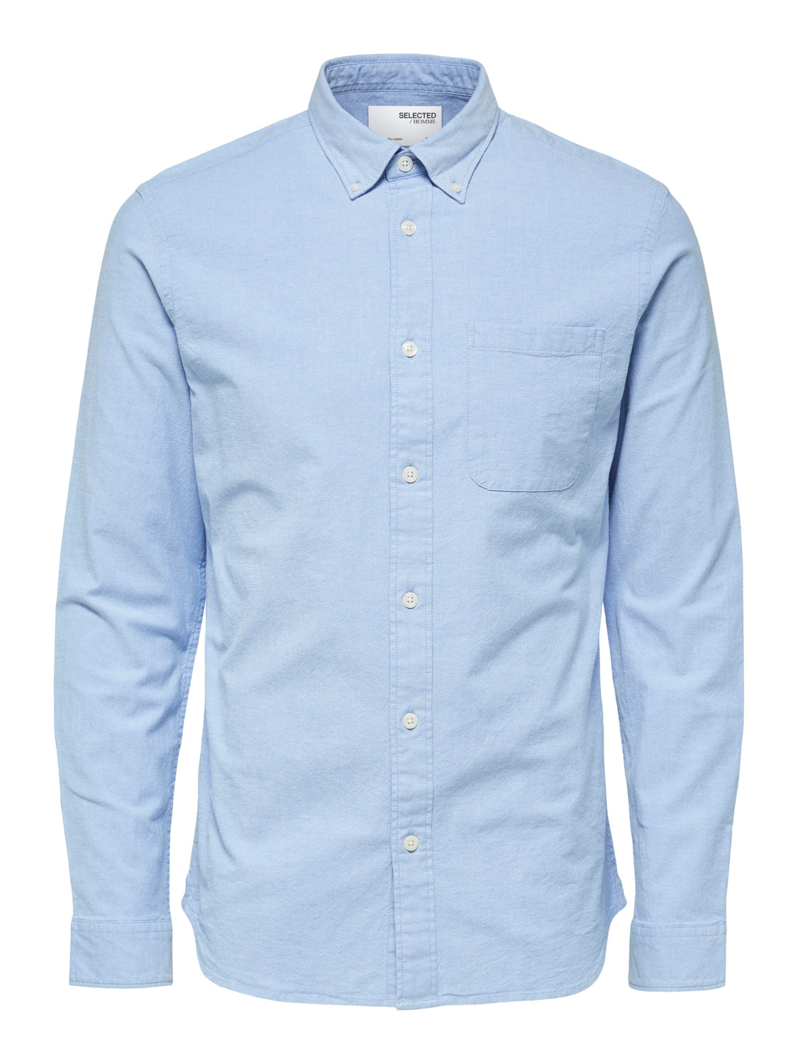 SLHREGRICK-OX Shirts - light blue